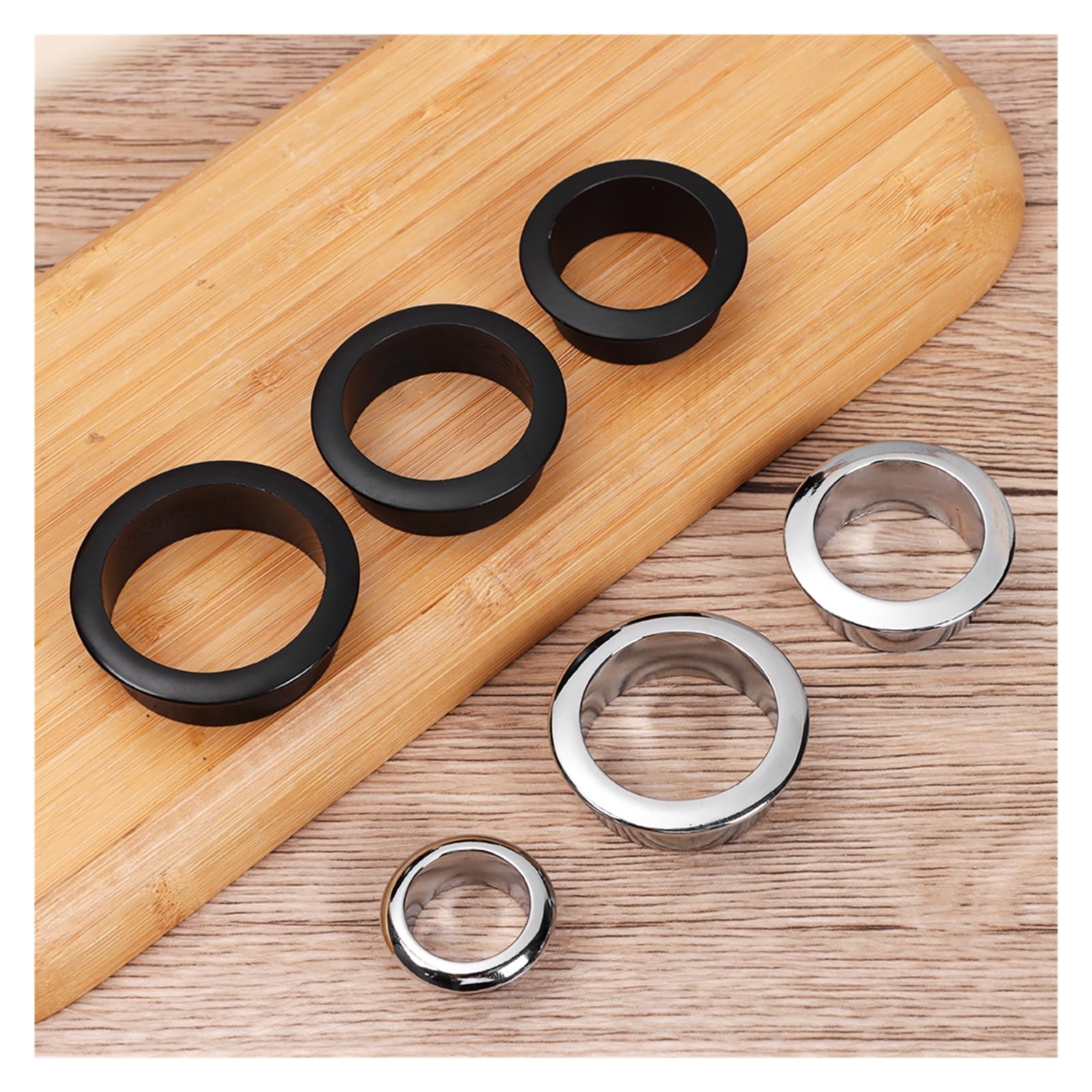 Passacavi For Cavi Da Scrivania For Computer In Lega Di Zinco Copri Foro For Filo Foro Di Sfiato For Armadio Decor Spina Porta Di Uscita For Cavo Strumenti For Mobili ( Color