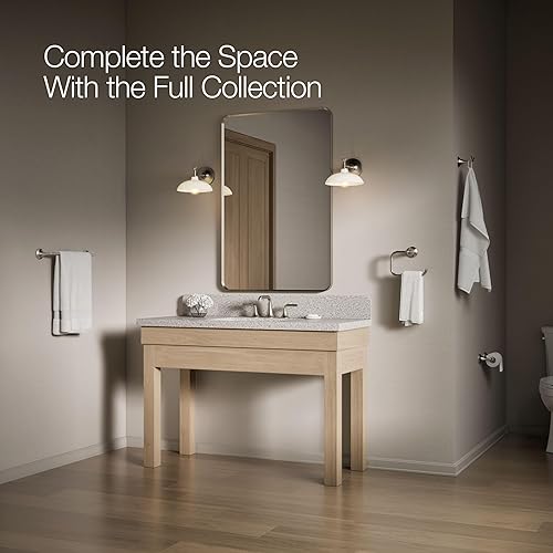 Miniatura 7 de Kohler Tone - Toallero de 18 pulgadas, níquel cepillado vibrante