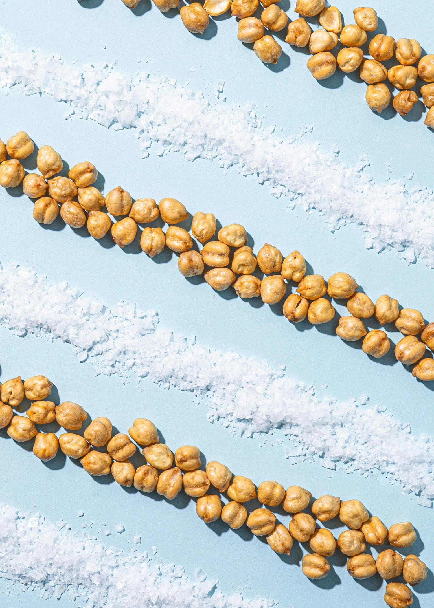 KoRo - Ceci tostati e salati 1 kg - versatili e croccanti - maxi formato - saporiti per aperitivi e come snack