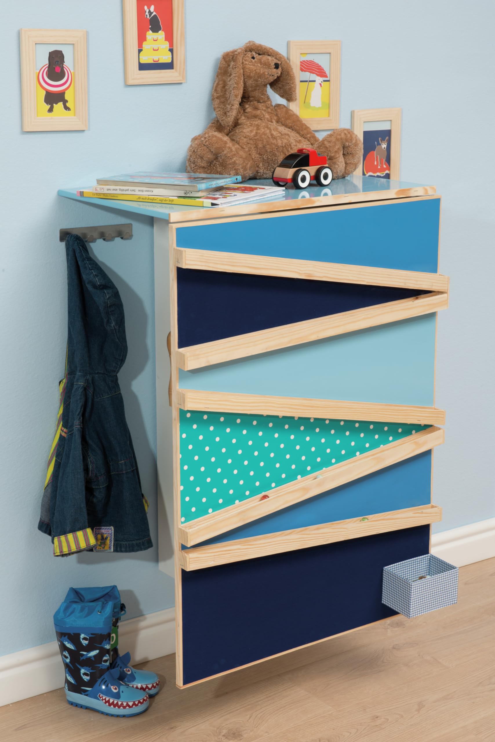 d-c-fix Möbel-Klebefolie Velours Navy 45 cm x 5 m – Bild 2