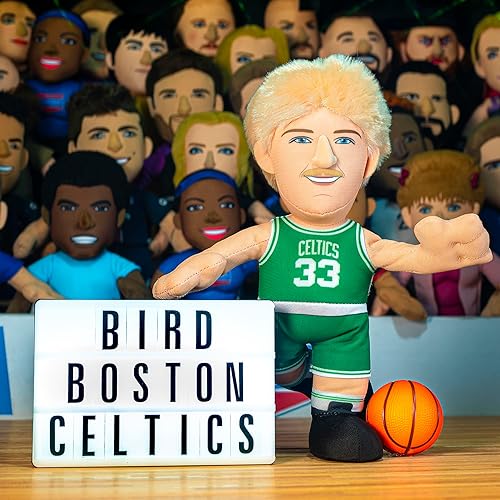 Miniatura 2 de Boston Celtics Larry Bird figura de peluche de 100in una leyenda para jugar o exhibir