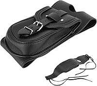 Vista 3 de Bolsa para tanque de combustible para motocicleta, bolsa de panel de tanque de combustible de piel sintética, bolsa de cubierta de tanque