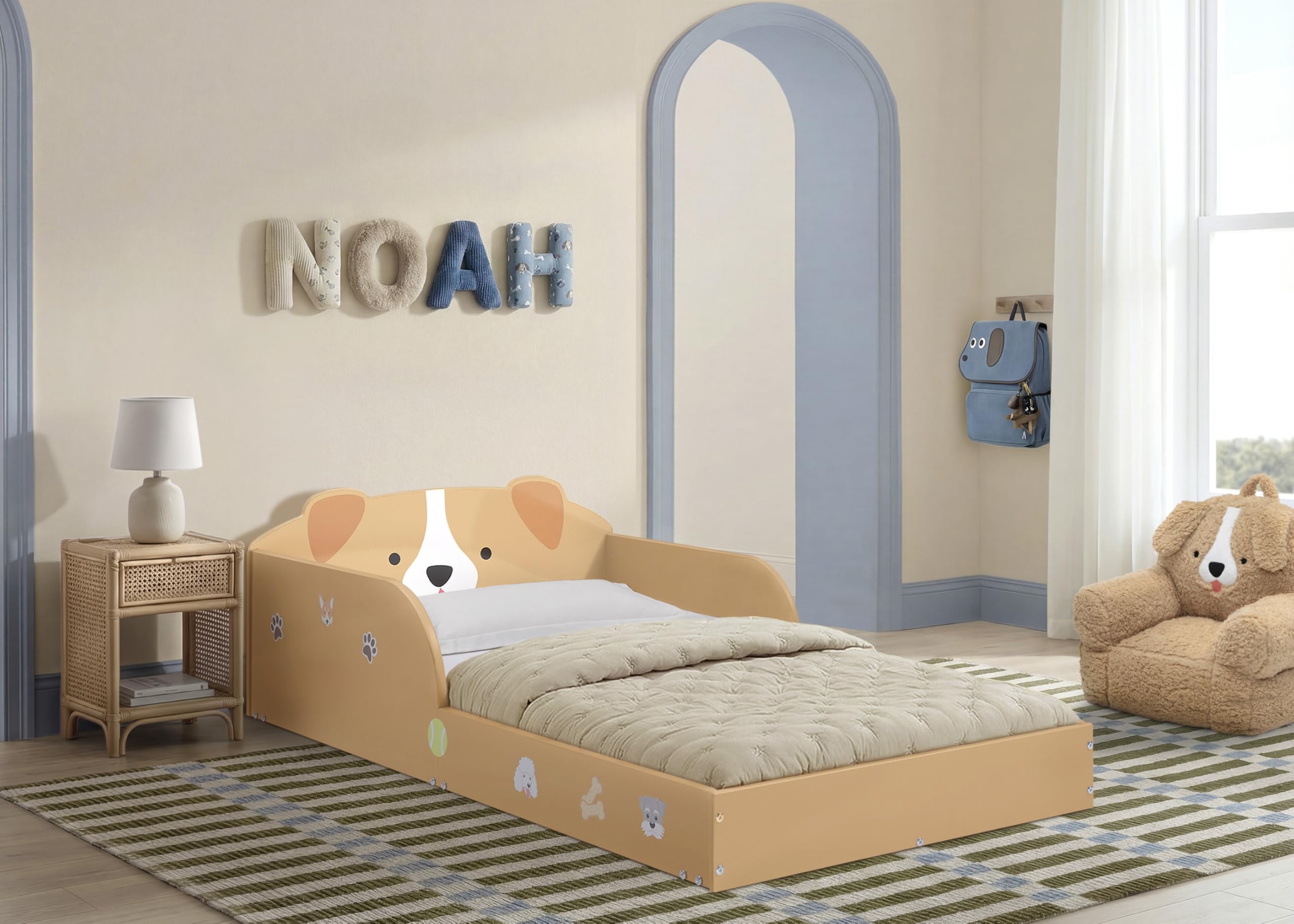 Delta Children Puppy Bed - Toddler Floor Bed -8 Delta Children Puppy Bed - Toddler Floor Bed -8