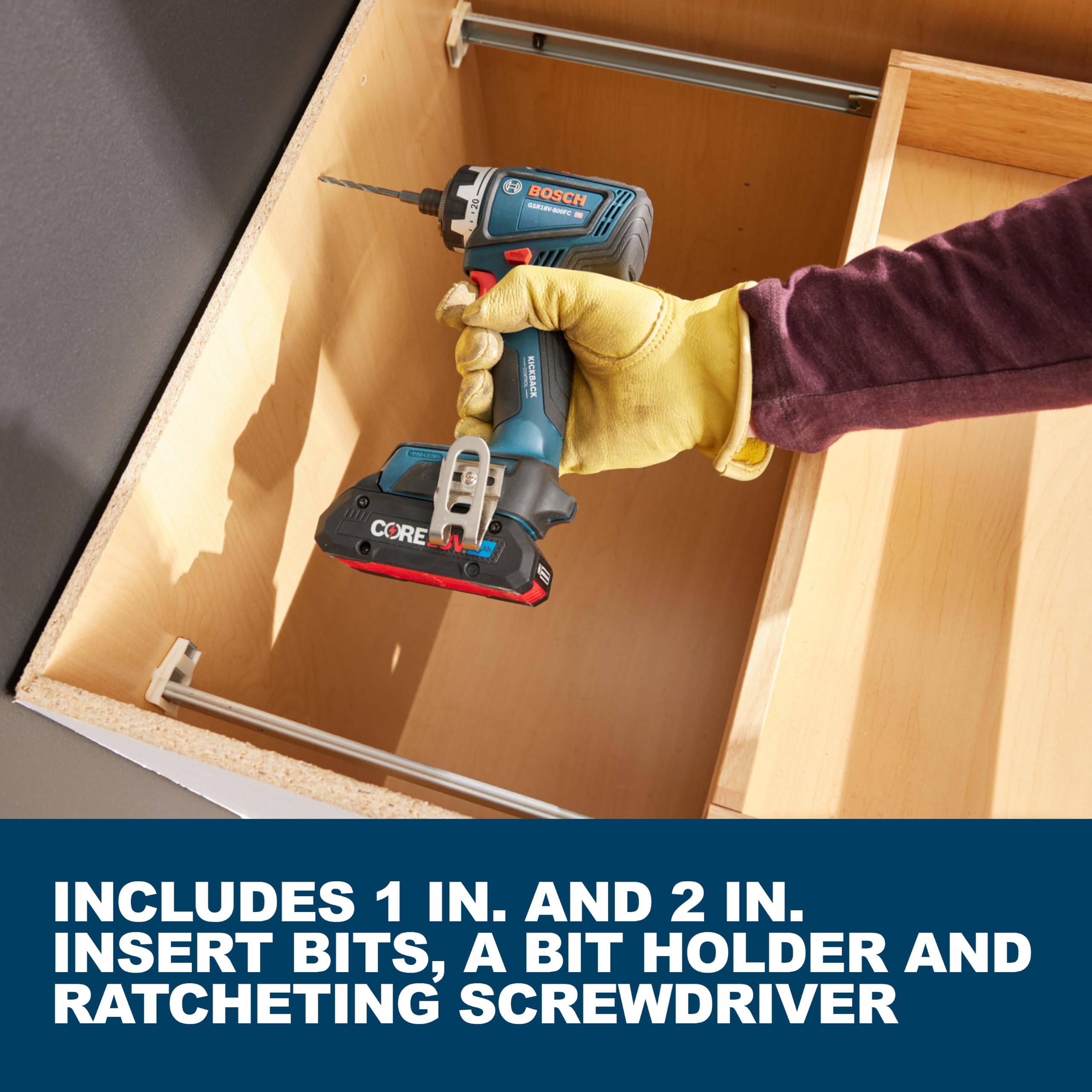 BOSCH Ms4091 Kit de perçage et de conduite 91 pièces