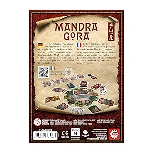 Game Factory 646308 Mandragora, Competition of the Wizards, Magic Family Game for 2-4 Players from 8 Years, Board Game
