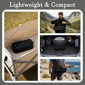 High Back Lightweight Folding Backpacking Camping Chair for Adults