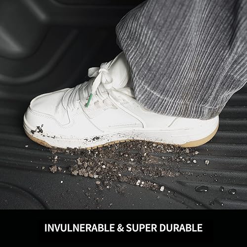 Miniatura 5 de Mazda 3 tapetes 2019-2024, TPE para todo tipo de clima, ajuste personalizado para 1 y 2 fila, negro, juego completo, inodoro, antideslizante