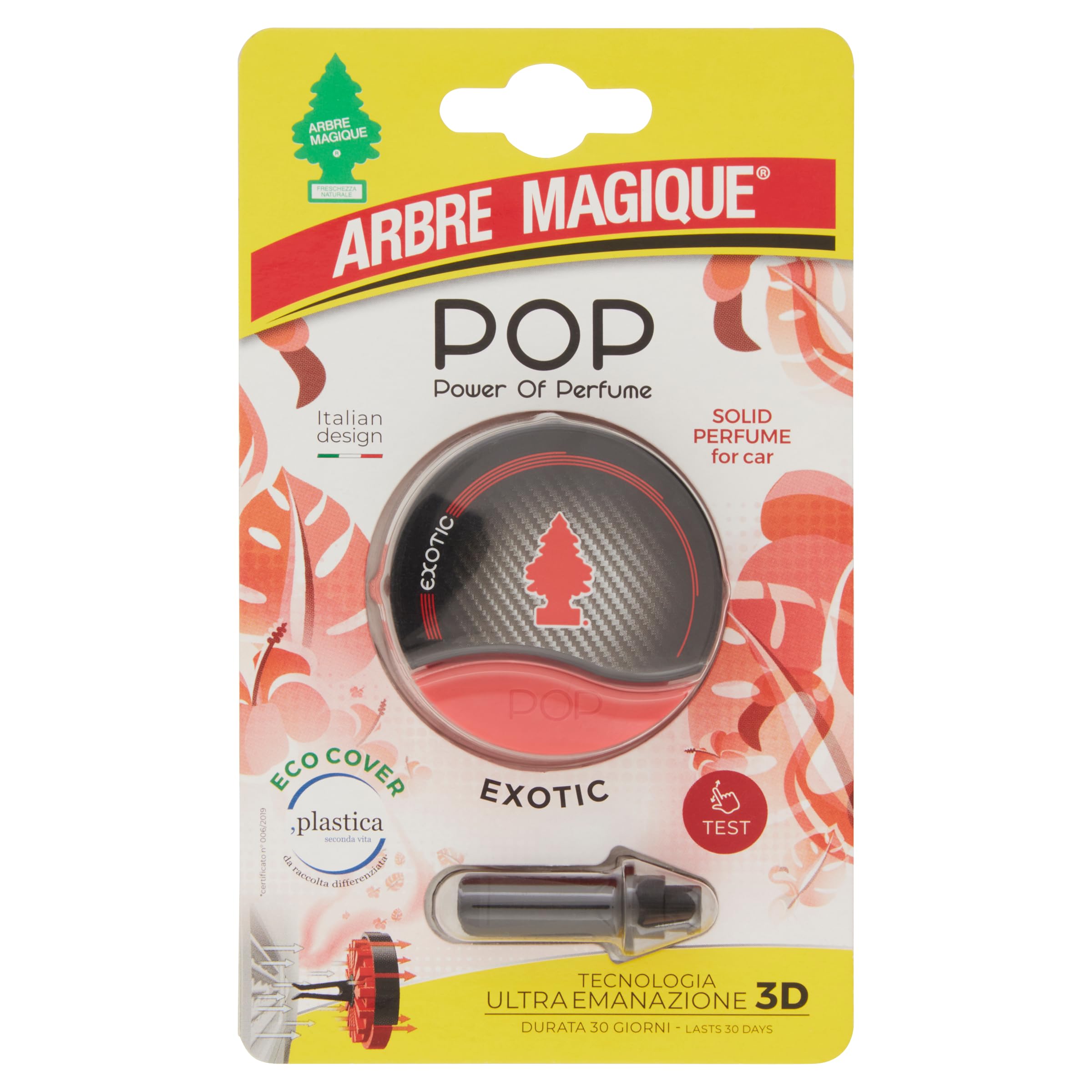 Deodorante auto Arbre Magique POP EXOTIC