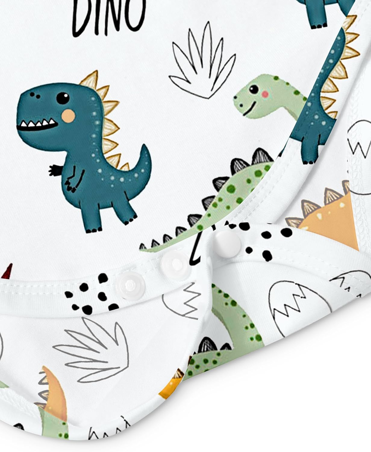 Baby Boy Clothes Dinosaur Romper Adjustable Overalls Baby Boy's Clothing Infant Boy Clothes 2PCS Outfits Fall Winter - Image 5