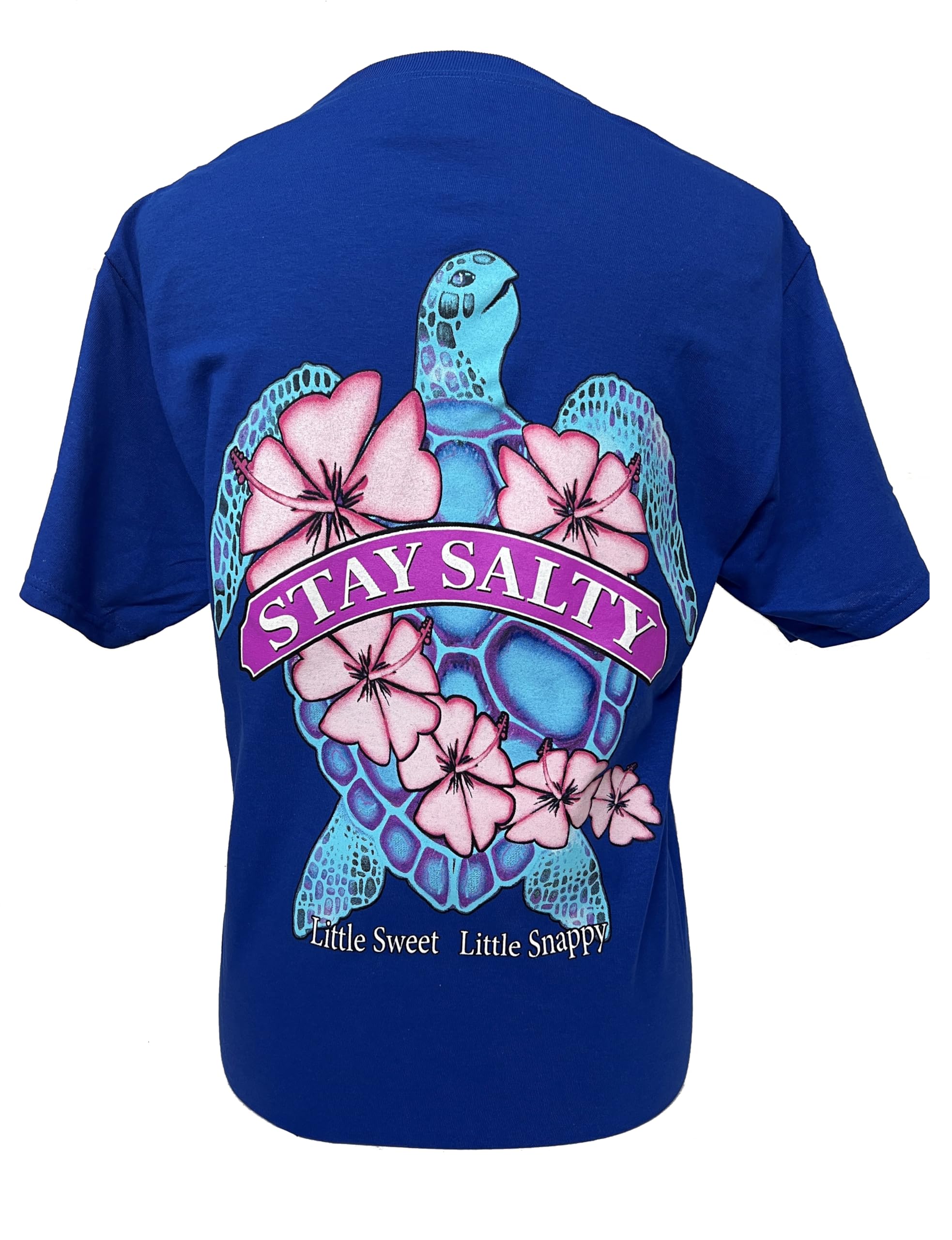 Southern AttitudeWomen's Short Sleeve Paisley Sea Turtle T-Shirt