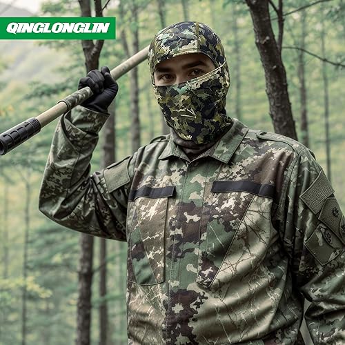 Miniatura 5 de Pasamontañas de esquí, 3 piezas, cubierta completa para hombres y mujeres, máscara facial completa transpirable para esquiar deportes al aire libre