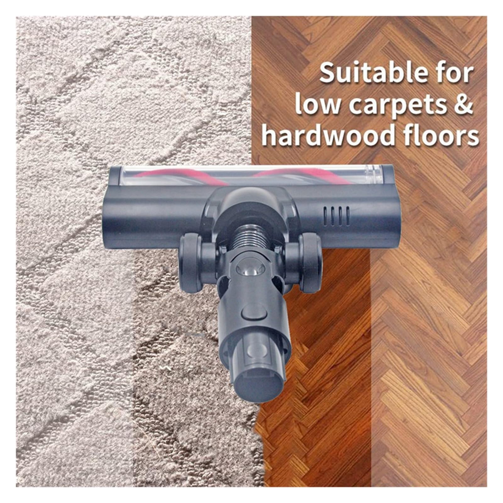 Cepillo de rodillo de repuesto for aspiradora inalámbrico, Compatible con Dreame, | R10 R20 R30 T20 T30 S10 Z10 Z20 aspiradora de mano conjunto de cepillo for alfombras