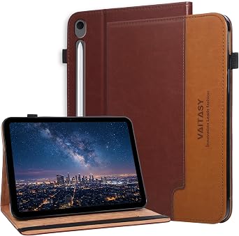 Case for Samsung Galaxy Tab S10 Lite/S10 FE/S9 FE Brown Two Tone