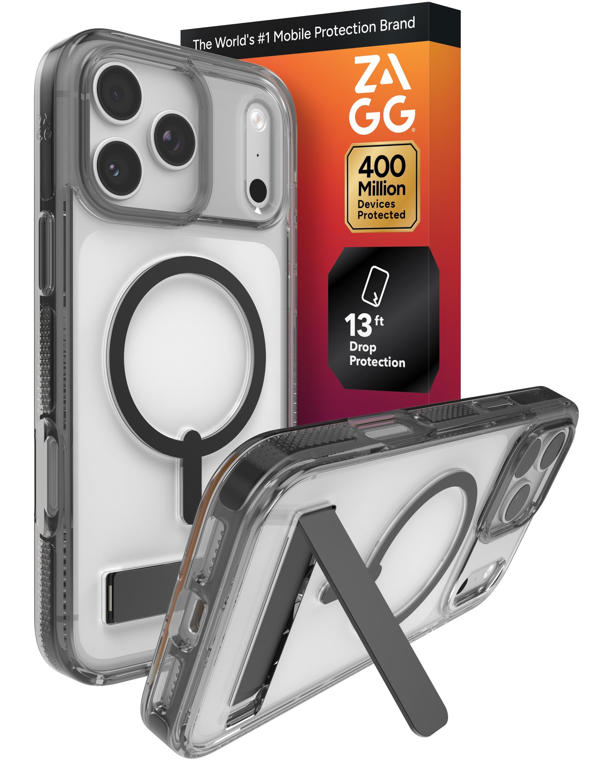 Amazon.com: ZAGG Santa Cruz Snap Case with Kickstand for iPhone 17