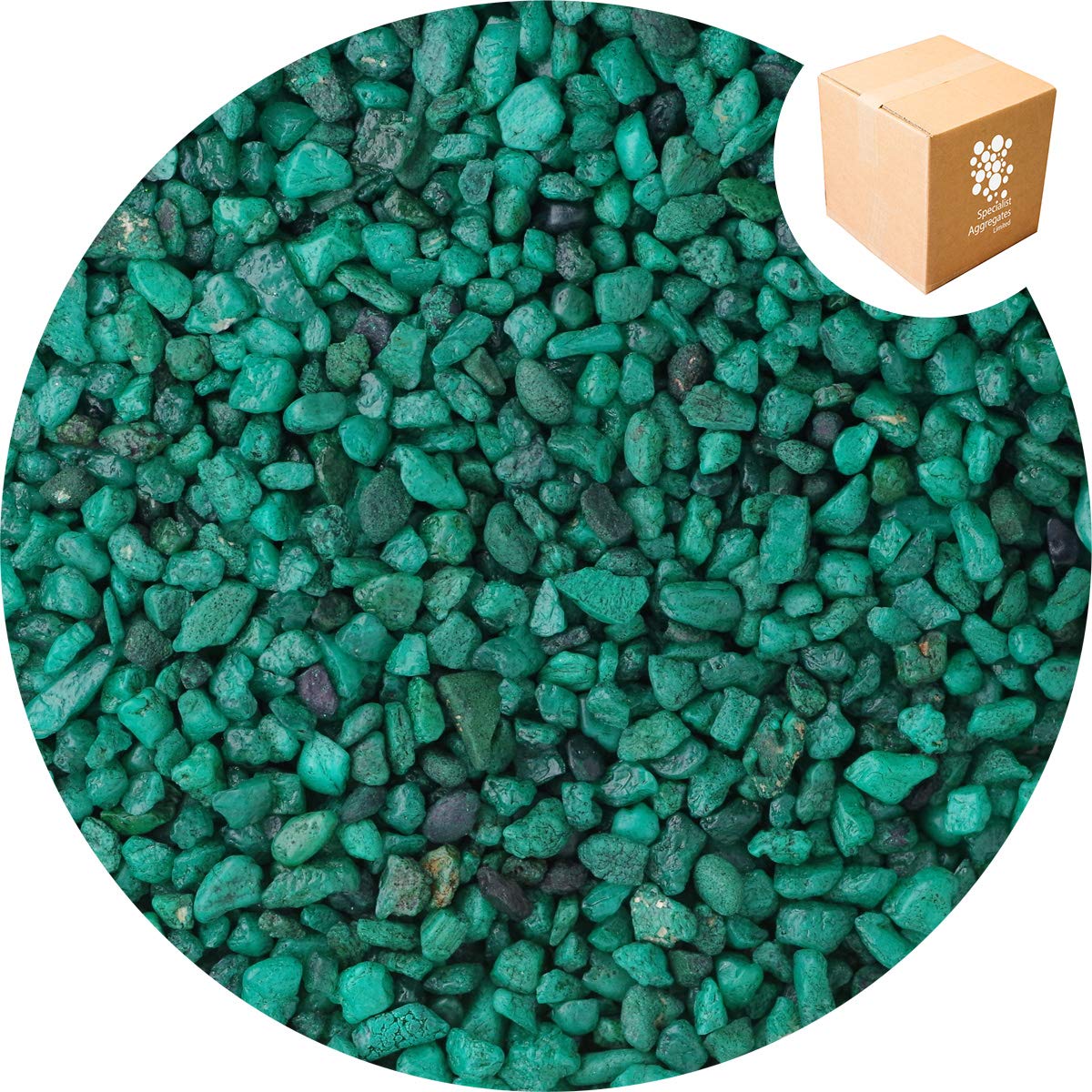 Specialist Aggregates - Rounded Gravel Nuggets - Holly Green - 15kg โ image 1