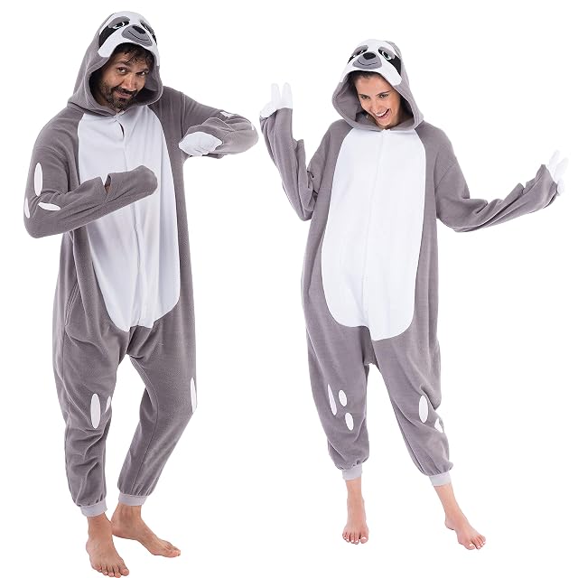 Spooktacular Creations Disfraz de Perezoso Mono para Adulto Mujer (XL)