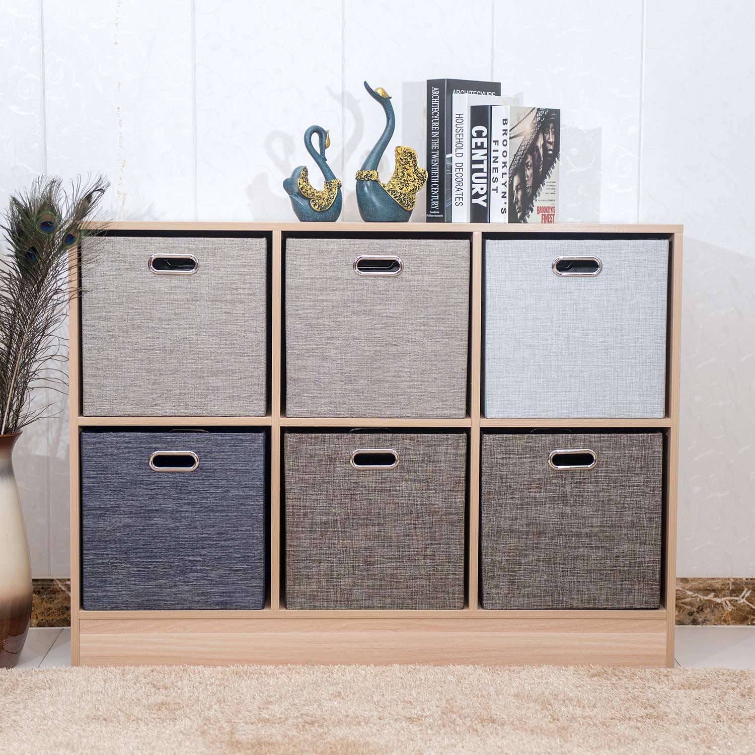 Buy Posprica Kallax Cube Storage Boxes, 28×28cm Collapsible Storage