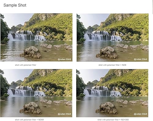 Miniatura 6 de Kase Wolverine Revolution Kit de filtro Pro ND de 2.441 in, magnético, a prueba de golpes, vidrio óptico templado con anillos codificados por color,