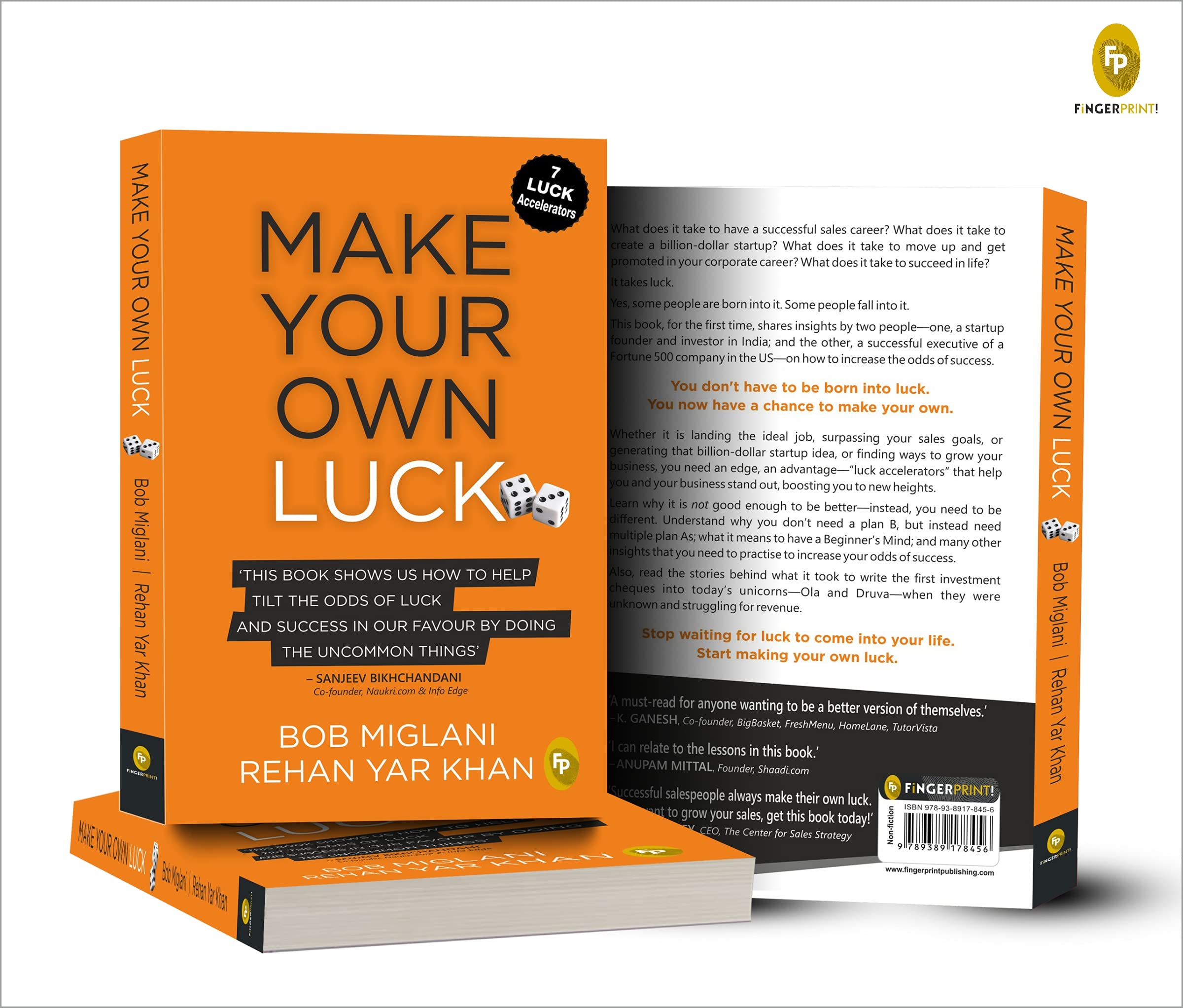 Make Your Own Luck: How to Increase Your Odds of Success in Sales, Startups, Corporate Career and Life 3