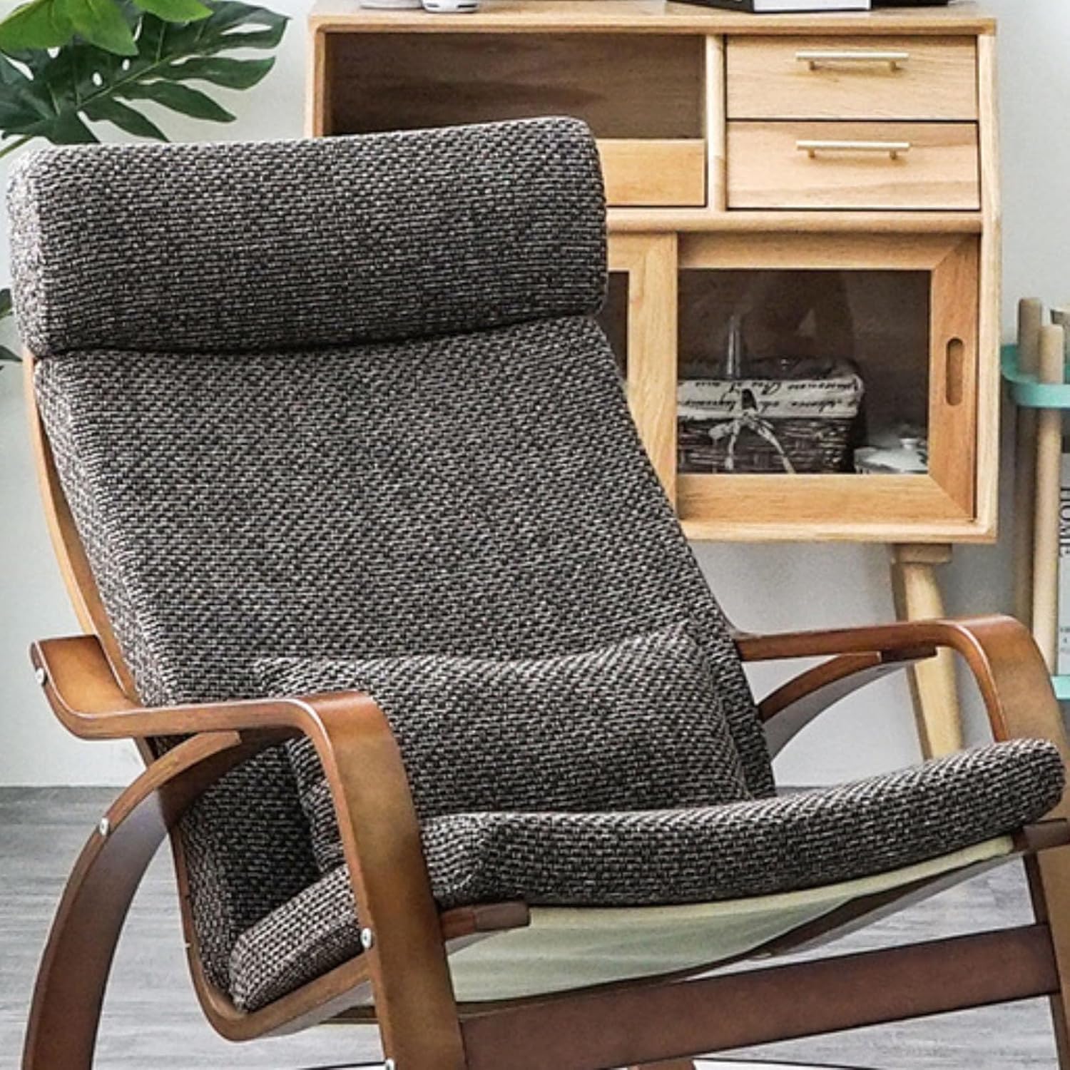 Coussin de chaise de rechange amovible et lavable pour un confort durable