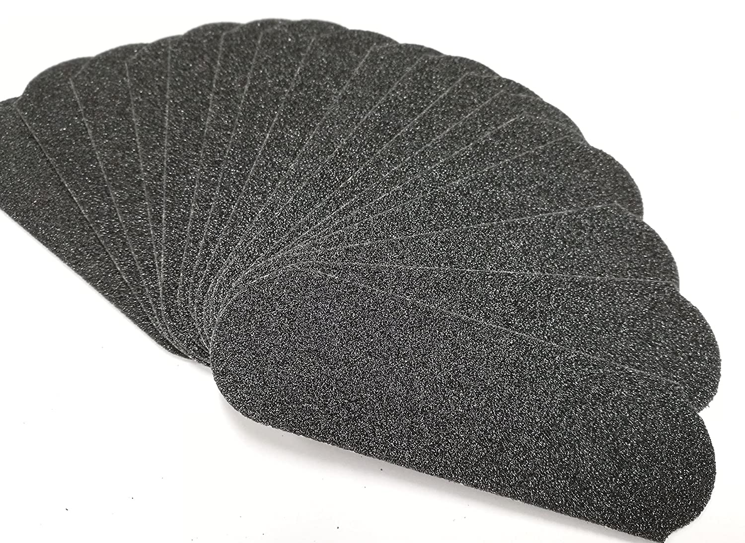 Professional Foot File Replacement Sticker Pads Callus Remover Filer (80 Grit, 100 Pieces)