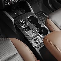 Vista 7 de Linskip Cubierta del Panel de Cambio de Marchas Trim Compatible con Ford Bronco Sport 2025, 2024, 2023, 2022, 2021, Cubierta Decorativa
