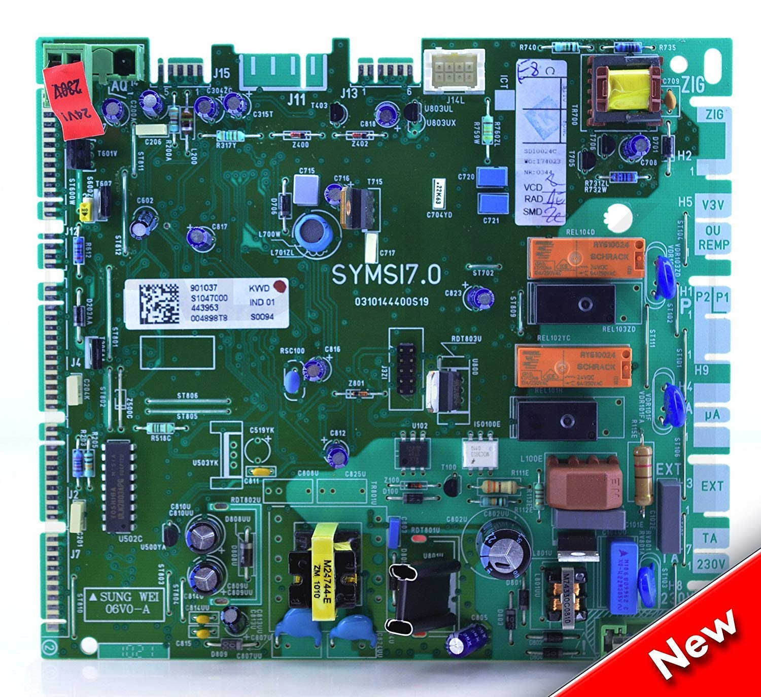 Glowworm 24CI 30CI 35CI 18SI 30SI & 30CI Plus PCB S1047000 Anciennement 2000802038