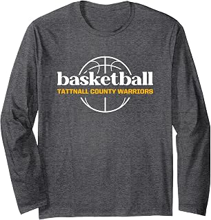 Tattnall County Warriors Basketball Long Sleeve T-Shirt