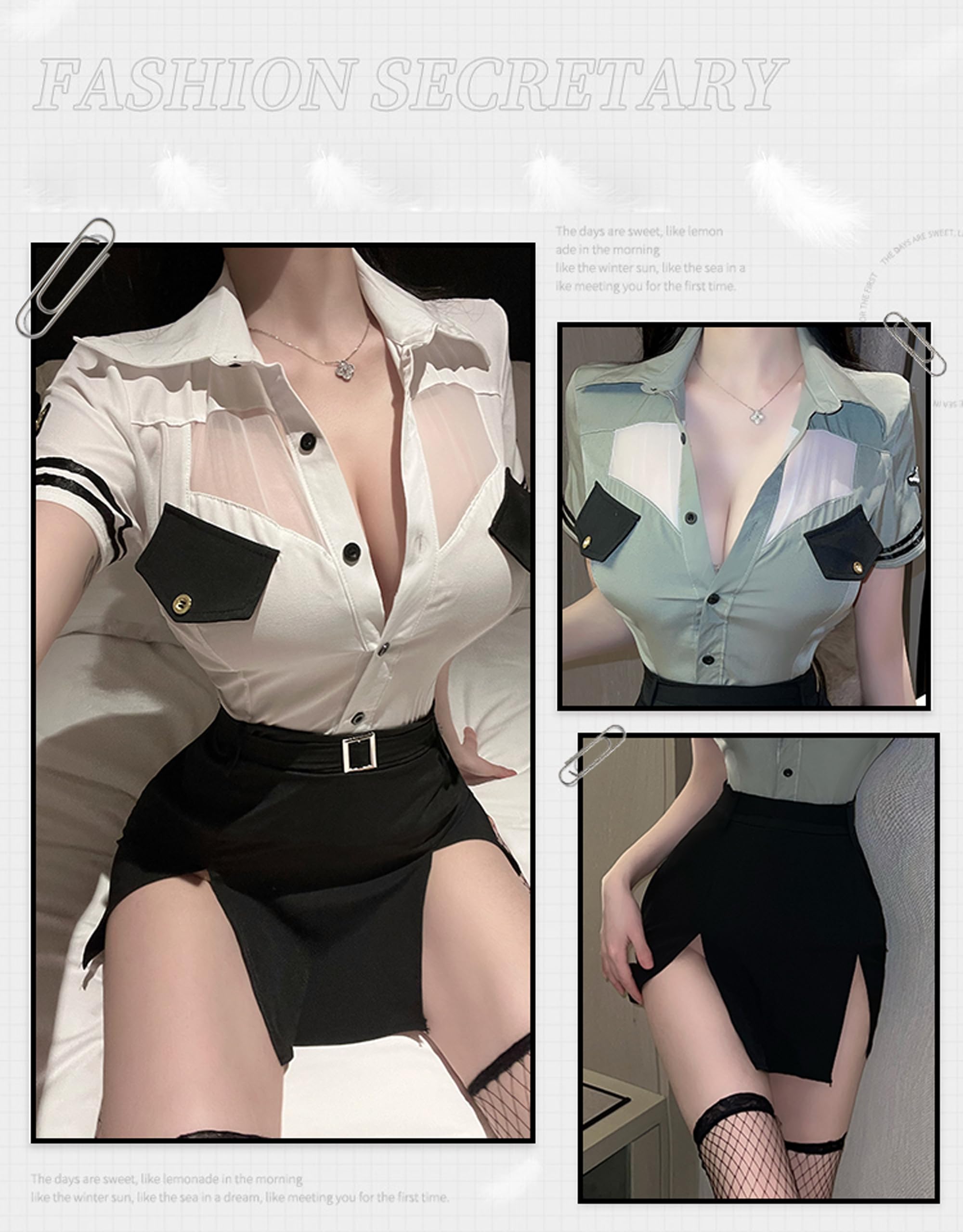 SINMIUANIME Costume sexy da donna per Halloween, cosplay, lingerie