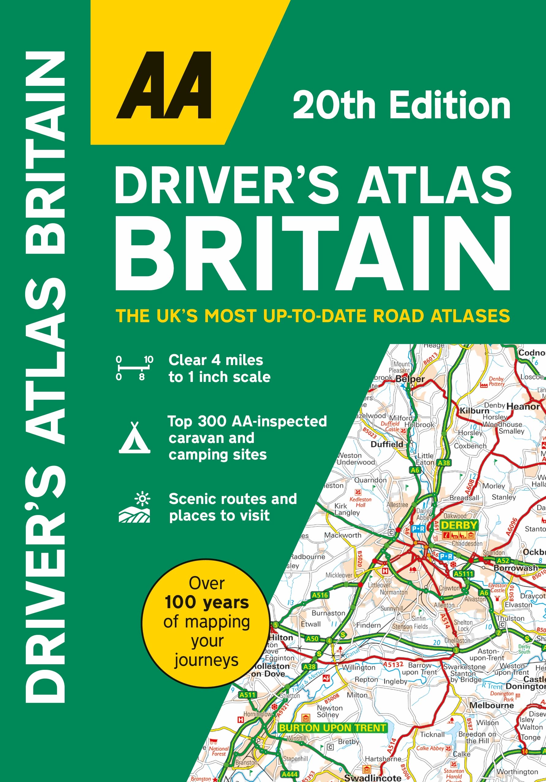 Drivers Atlas Britain Flexibound (AA Road Atlas Britain) (AA UK Atlas Britain)