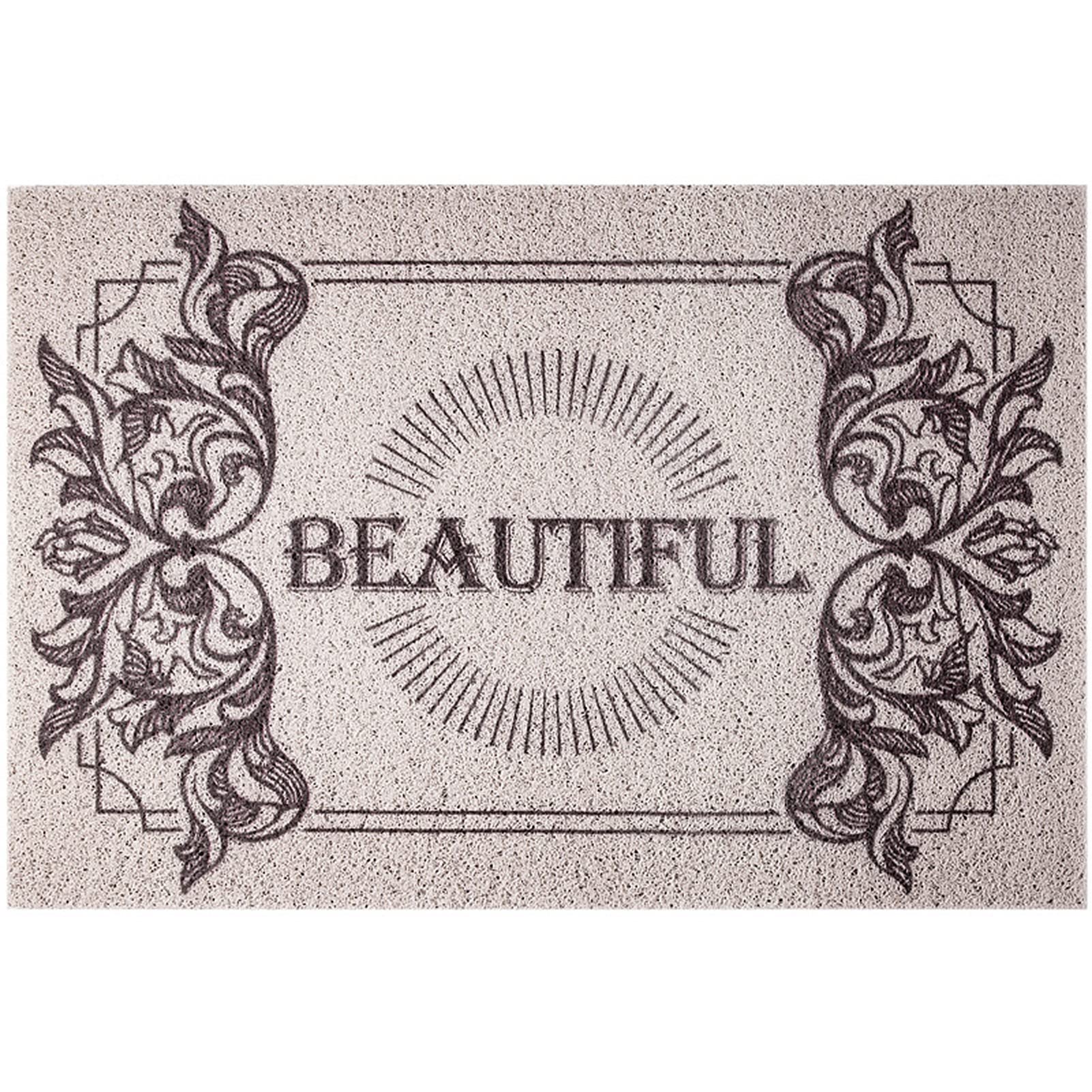 Paillasson rétro absorbant grand trafic tapis d'entrée intérieur et extérieur pour terrasse
