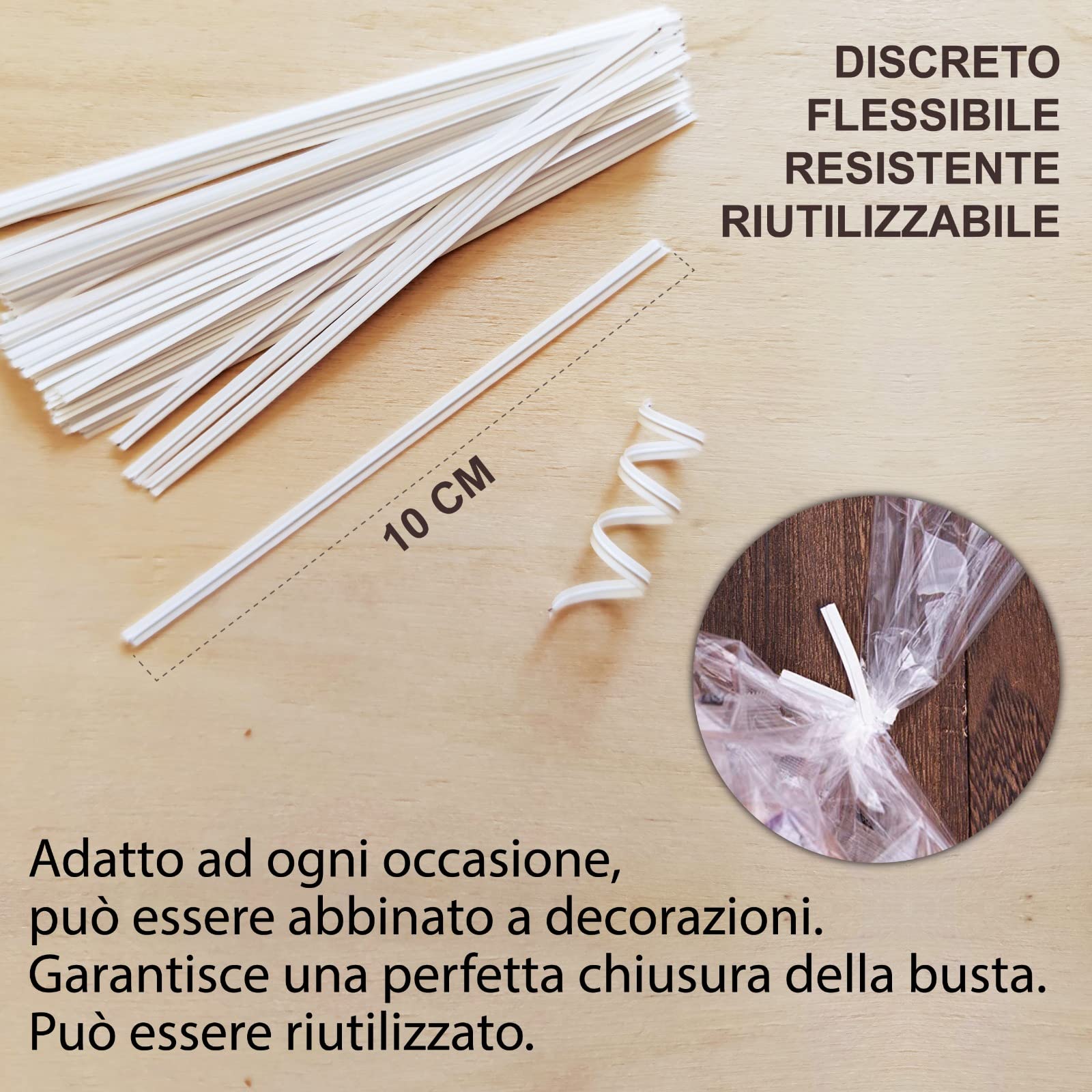 50 Buste Alimentari Trasparenti - Per Panettone, Pandoro, Colomba E Dolci Pasquali