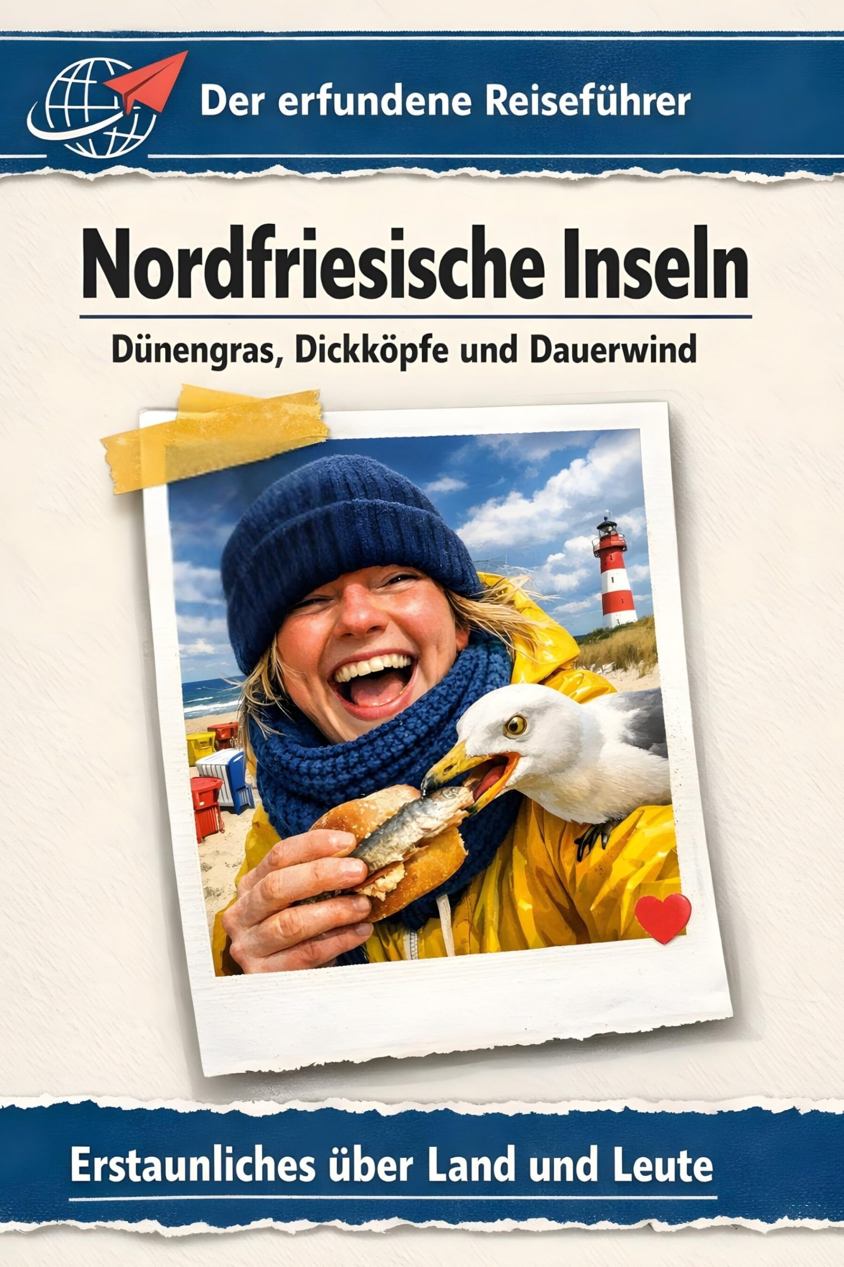 Nordfriesische Inseln: Dünengras, Dickköpfe und Dauerwind. Der erfundene Reiseführer