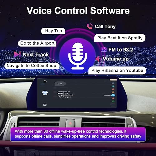 Miniatura 8 de Navegador GPS del coche de 12.3 pulgadas para BMW 3 Serie 4 Serie F30 F31 F32 F33 F34 F36 Android 12 Blu-ray pantalla táctil CarPlay (sistema NBT,