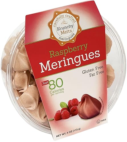 Miniatura 143 de Krunchy Melts Galletas originales de merengue | Sabor S'mores | Solo 90 calorías por porción | Sin grasa, sin gluten, sin lácteos (4 onzas)