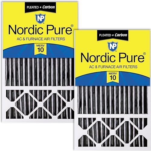 Miniatura 28 de Nordic Pure - Filtro de aire, 16x25x4/16x25x5 (4-3/8 Actual Depth)