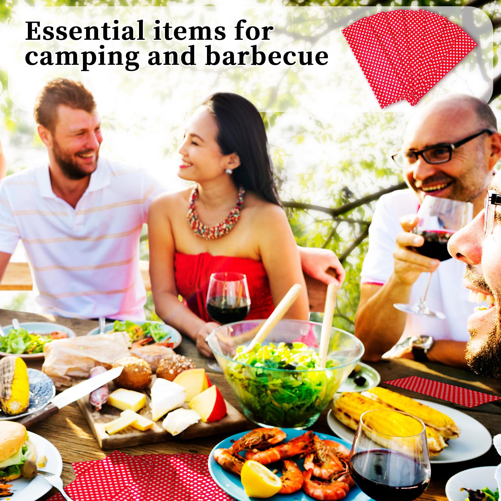 Siifert 250 toallitas húmedas para picnic, envueltas individualmente, prehumedecidas, toallitas para parrilla, para picnic, camping, barbacoa, catering, restaurante, boda, limpia las manos rápidamente