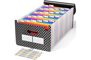 ABC Life Accordion File Organizer: Conquer Clutter and Embark on an Organizational Odyssey