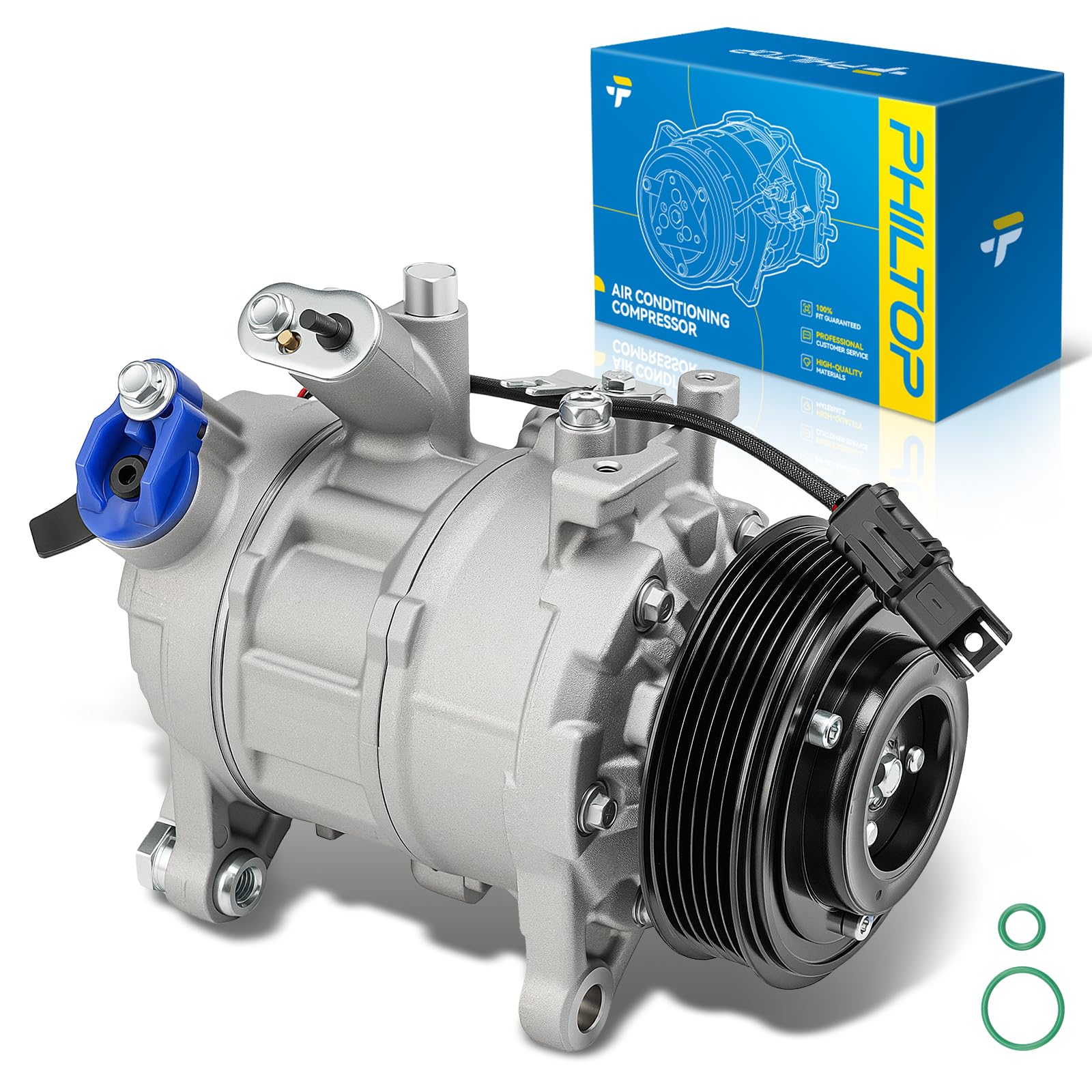 PHILTOP 7513213 NEW AC Compressor for X3 2013-2014 2.0L, X4 2015 2.0L