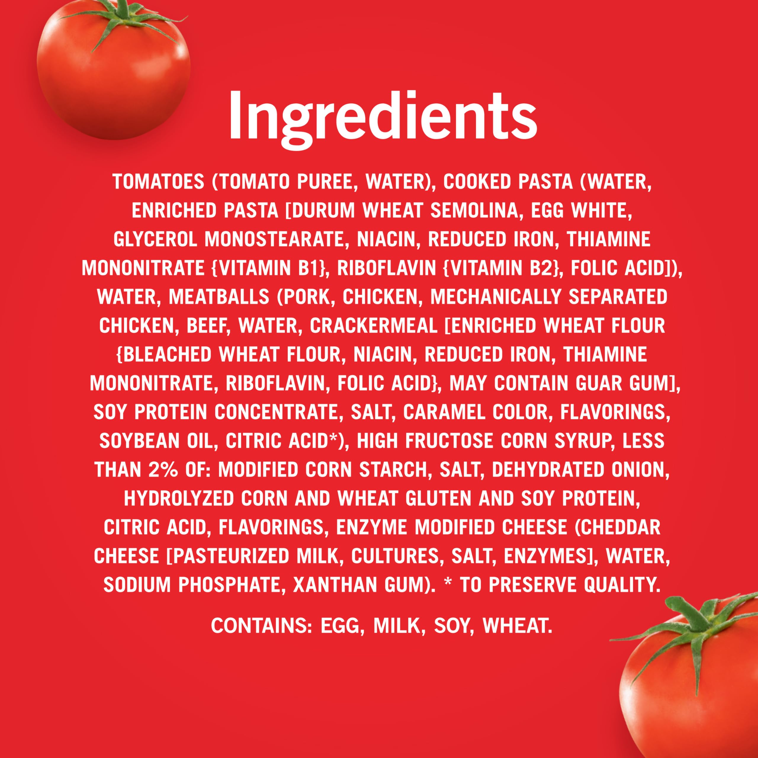 Chef Boyardee Spaghetti Meatballs Microwave Meal 7 5 oz 4-Count — view 3