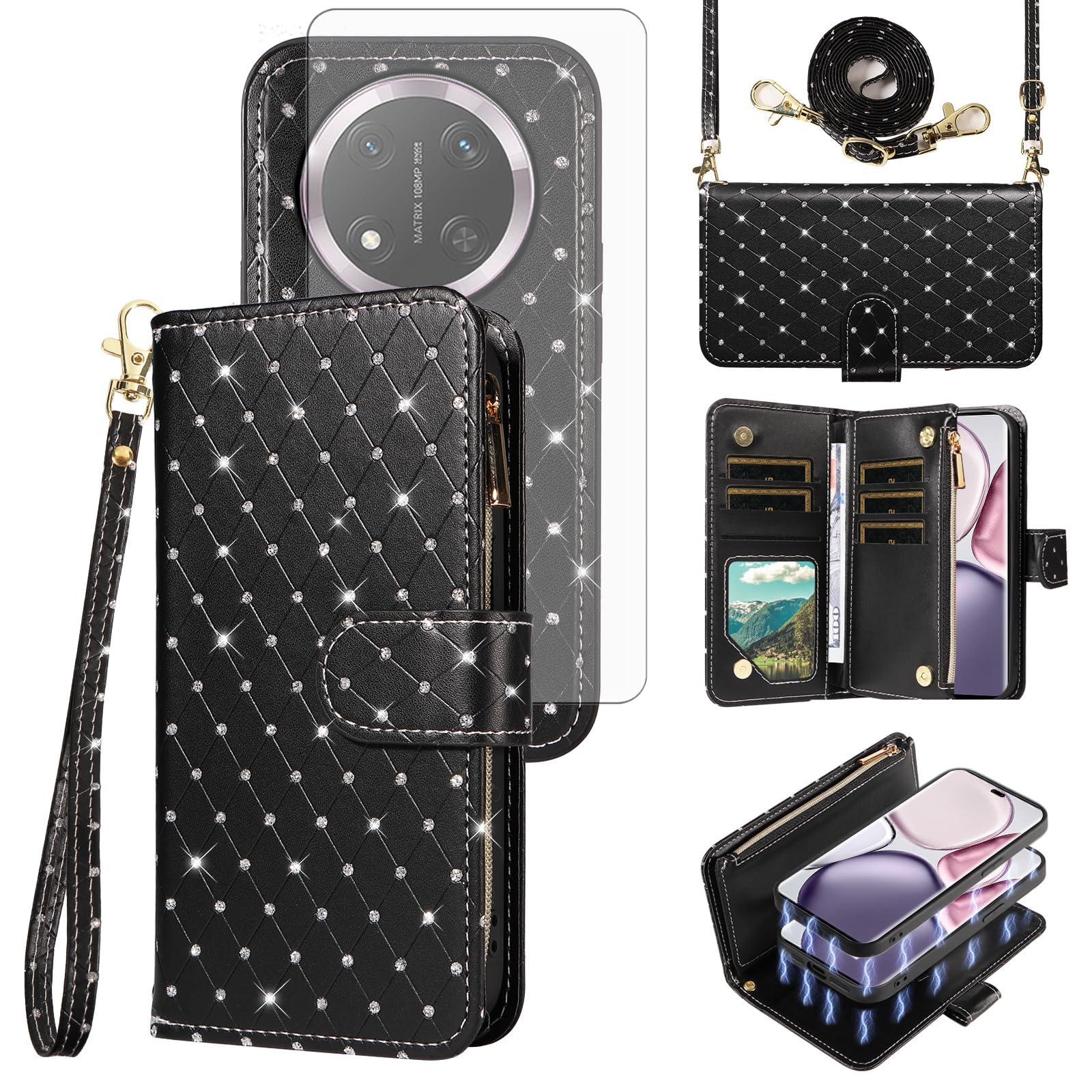 Asuwish Coque pour Honor X9C Évite les Rayures et les Chocs - 8