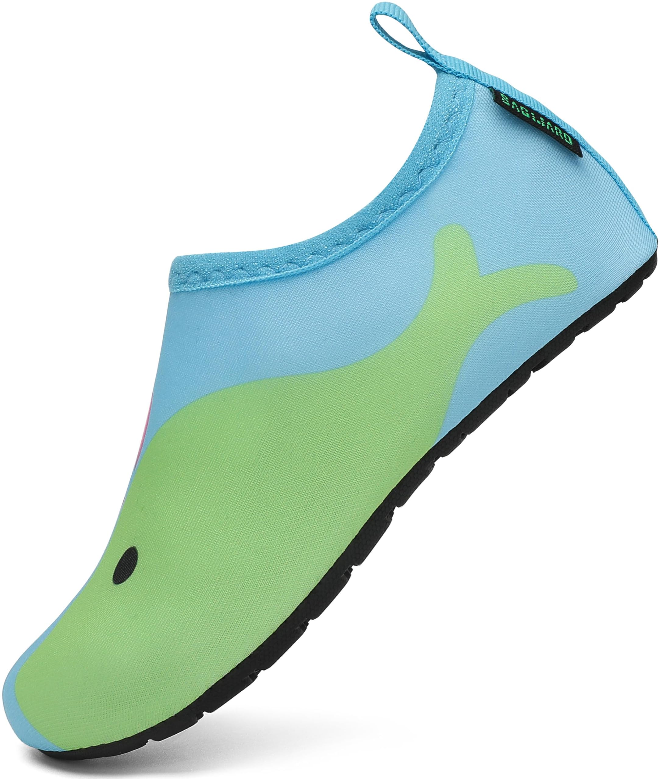 SAGUARO Boys Girls Water Shoes Non-Slip Water Shoes Breathable Slippers Beach Shoes Pool Shoes for Swimming Surfing Aquatics Gr.18-37 EU