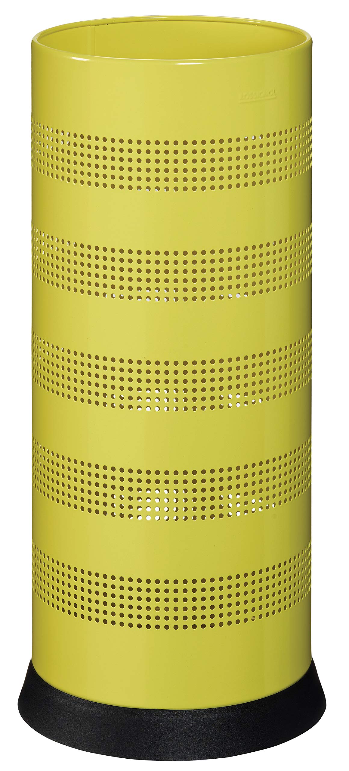 Porte-Parapluie Perforé Contre Sol Mouillé Seau Jaune de 28 L
