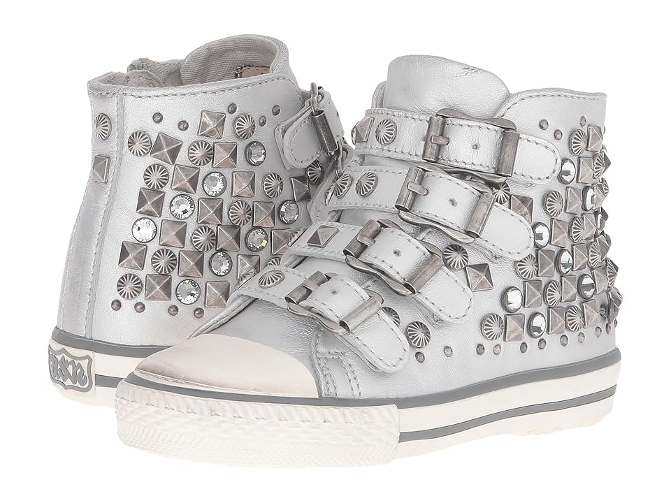 

ASH Kids Viper (Toddler/Little Kid) (Silver) Girl's Shoes