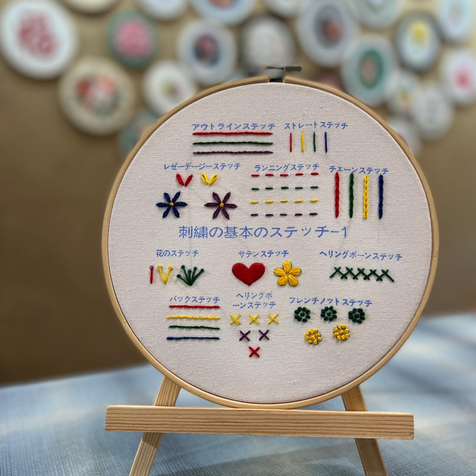 Amazon | 3セット刺繍キット 初心者 セット 30種 基本縫 入門セット 
