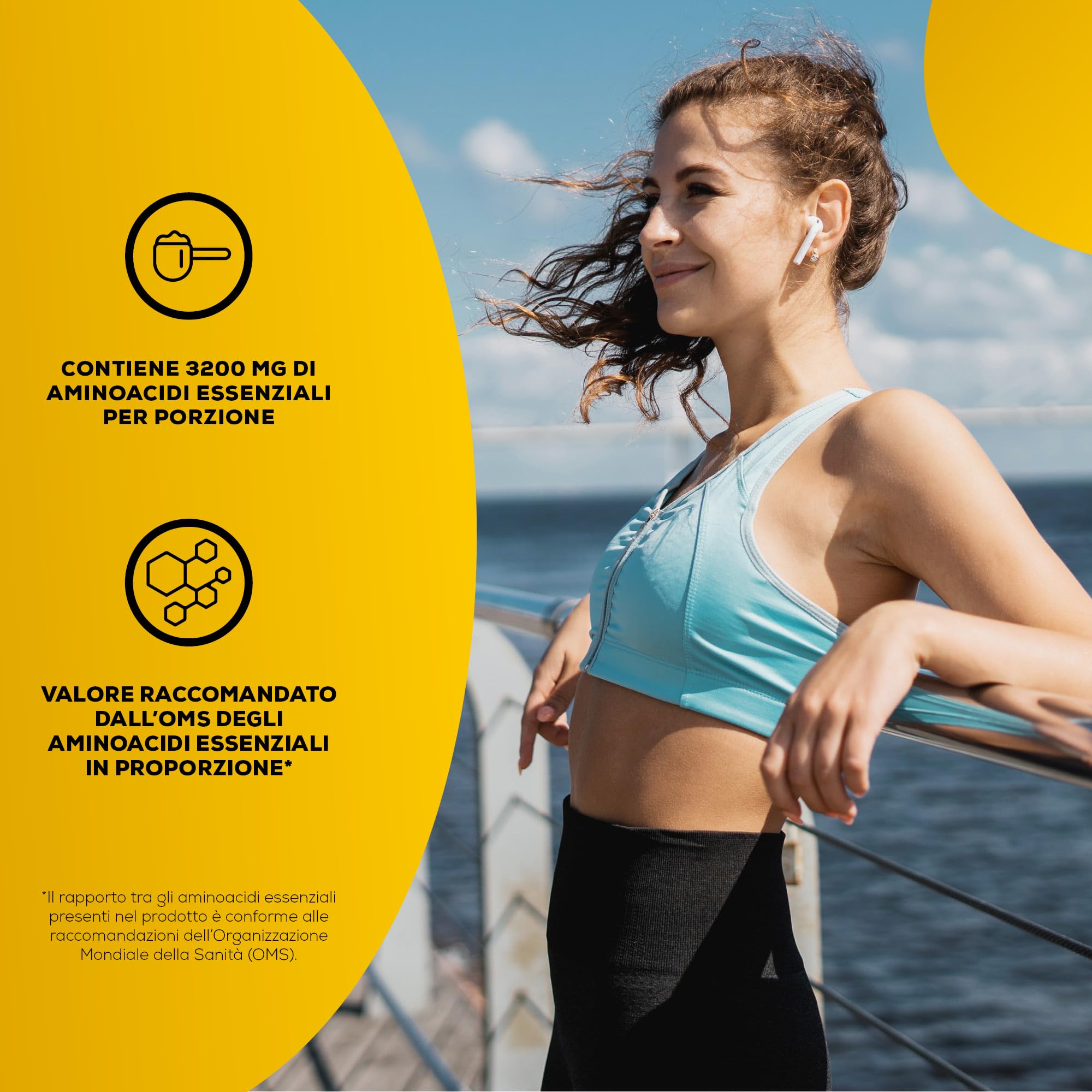 Capsule EAA BioTechUSA | 3200 mg di aminoacidi essenziali, tutti i 9 essenziali | Rapporto raccomandato dall'OMS | 200 capsule
