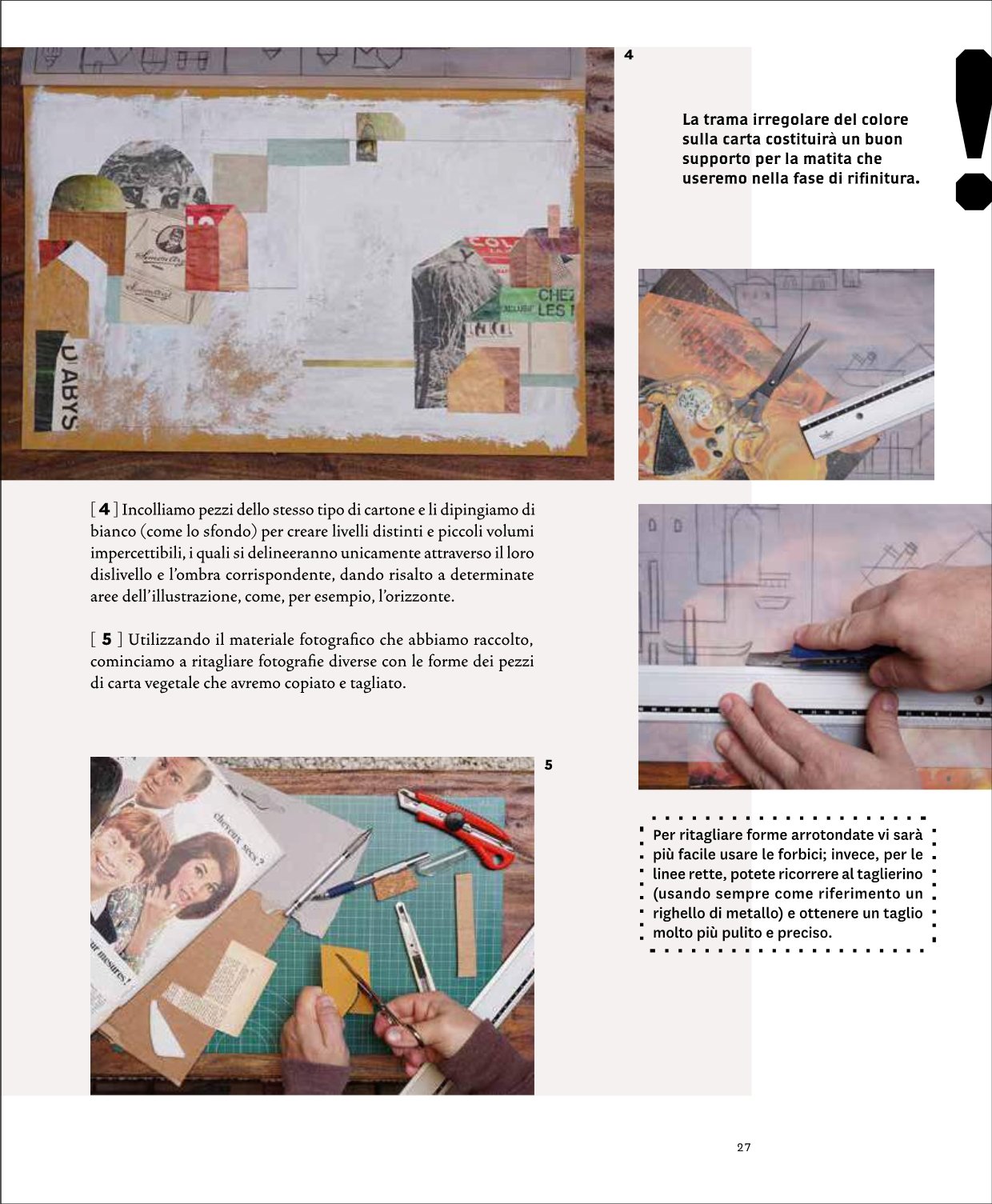 Esplorando il collage e altre tecniche miste