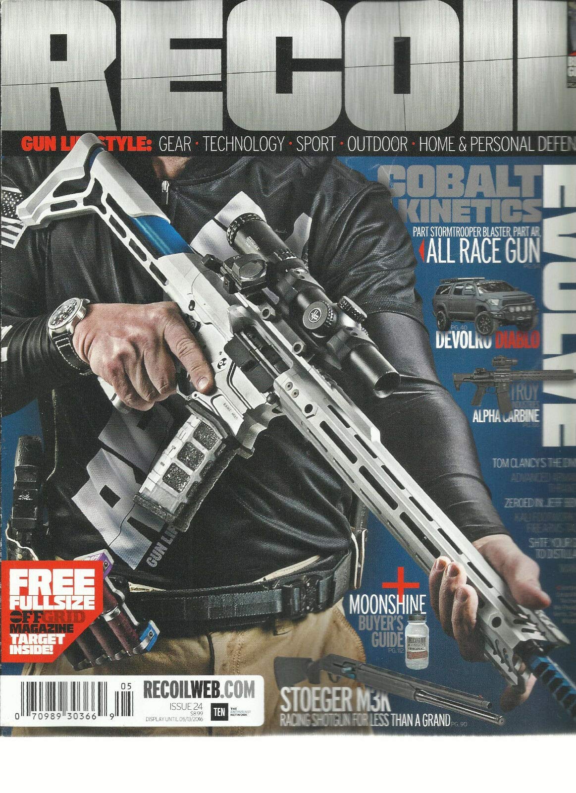RECOIL MAGAZINE, 2016 ISSUE, 24 (COMBALT KINETICS * ALL RACE GUN)
