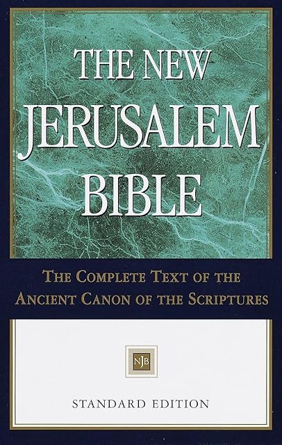 Portada de The New Jerusalem Bible: The Complete Text Of The Ancient Canon O F Th