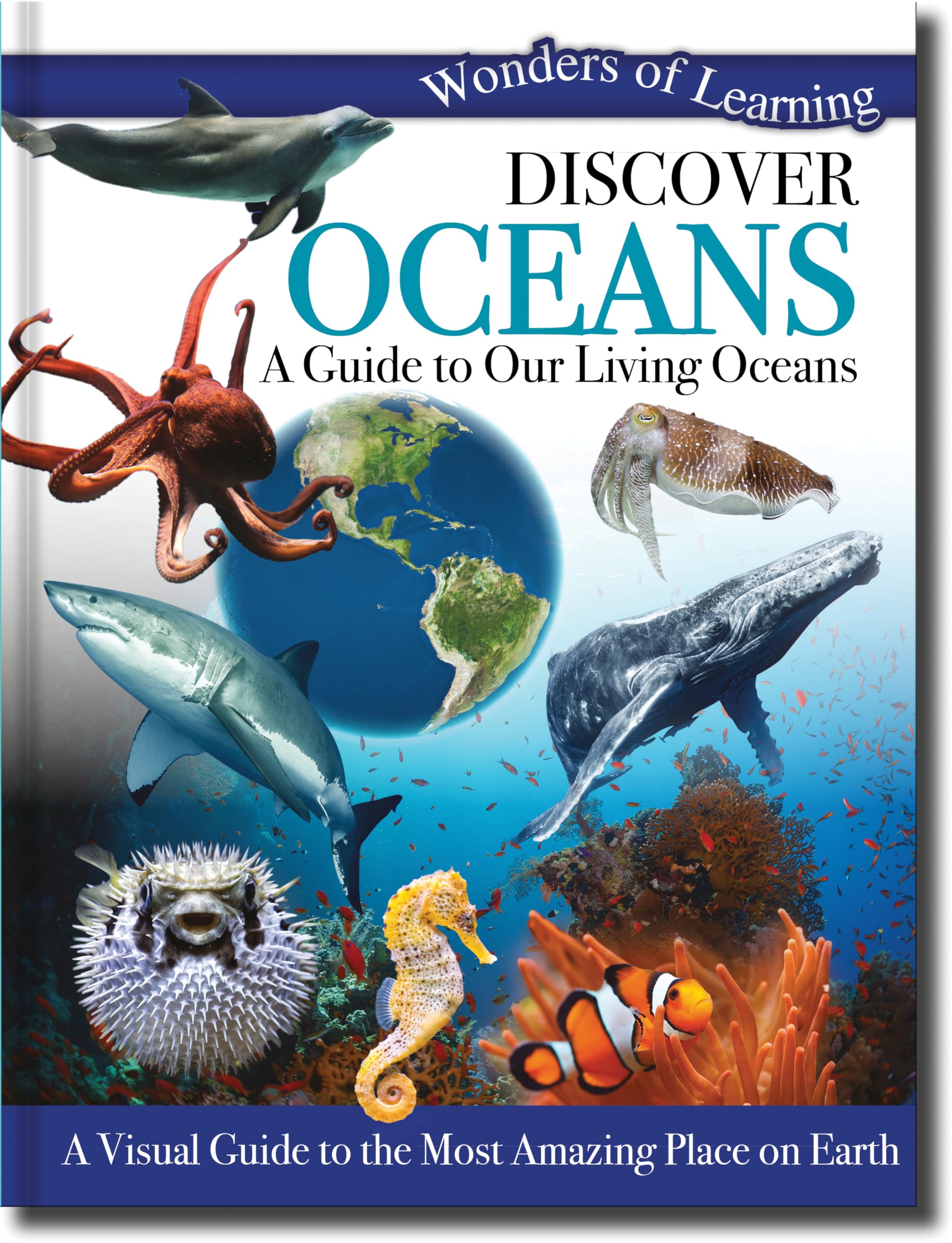 Discover Oceans: A Guide to Our Living Oceans (Wonders of Learning Padded Foil Book)